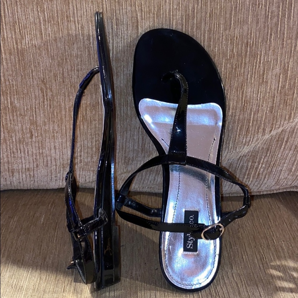 Style & Co. Size 10 Black Sandals - BUNDLE ONLY